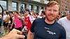 Joar Thele var optimistisk før start, og spent på sin første maraton på asfalt.