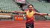 Christoffer Baksvær flyr en runde rundt på Bislett. Han er en av de som kjemper om seieren på Trippelen.