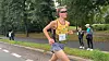 Fredrik Sandvik på tredjeplass ved passering foran porten i Frognerparken.