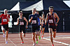 William Mitchell Iversen (402) sikrer gullet på 800 m, mens David Sindre Risberg(454) tar sølvet og Sebastian Brunsdon (593) bronsen. Elias Landøy Rasmussen   (152) måtte nøye seg med 4. plass.