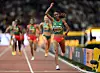 Likina Amebaw lyktes med sitt dristige løpsopplegg og krysset målstreken på 14.30.36 som 5000 m-vinner.