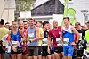Klart til start på 10 km, med de tre beste i front: Erik Udø Pedersen (1373) vant, Stian Flo (1199) ble nummer to og Per Anders Dugstad (1355) tok tredjeplassen.