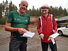 Svein Godager og Frode Bergersen diskuterer kveldens utfordringer.