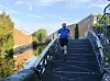 Med Arne dag på morgenjogg langs kanalen.