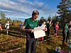 Sigurd Dæhli bruker det obligatoriske minuttet før start godt.
