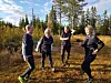 Jentene i Hagen VVS og Klima BIL kjørte felles oppvarming.