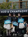 Jona Hesthaug (i midten) vant med 16 sekunder foran Michael Somers (t.v.), med Eirik Andreas Mortensbakke på tredjeplass.