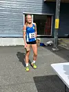 RASKEST AV ALLE: Tomine Voje Aabel var ikke bare raskest i kvinneklassen, Strindheimløperen tok også en overlegen totalseier på 14 km.