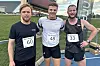 Trekløveret som holdt følge i seks runder (Fra v.) Martin Grønvold, Vinjar Skogsholm og Einar Haakon Christian Rose.
