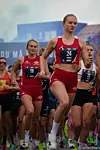 Madelene Wanvik Holum tok seieren. Har fra starten, hvor Maren Austevik Bø (21) og Kristine Meinert Rød (58) følger på.