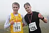 Fredrik R. Stickler (161) hang på Kristian Kongssund fra start men nærosingen ble for sterk i den tøffe avslutningen av 11-kilometeren.