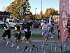Ida Gjermundshaug Pedersen (160) hadde bare fem mannlige løpere foran seg ut fra start og i mål.