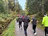Fra starten på 5 km.