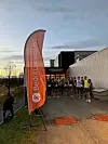 Hamarkarusellen Vinter går fra Prestrudhallen på Hamar vest.