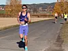 Etter 6,5 km: Forfølgerne 203 Halvorsen, 209 Grahn og 206 Øyen