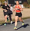 Etter 6,5 km: Vinner K45–49 Kathrine Fantoft Melleby