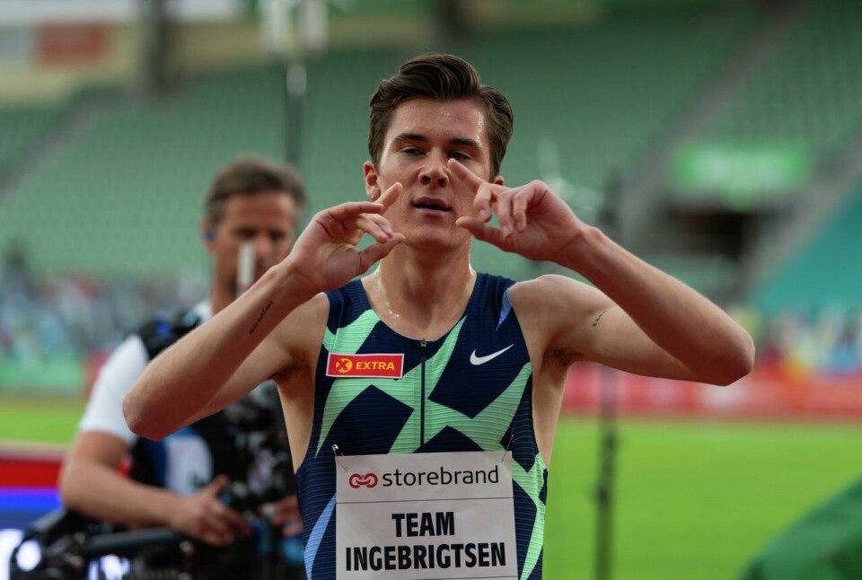 Jakob Ingebrigtsen er klar for VM-finalen som går onsdag morgen kl 04:30 norsk tid. (Arkivfoto: Samuel Hafsahl) Jakob Ingebrigtsen er klar for VM-finalen som går onsdag morgen kl 04:30 norsk tid. (Arkivfoto: Samuel Hafsahl)
