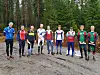 Noen av Huldertramp-løperne før start.