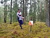 Vinneren Aksel Tonjer Fingarsen ute i Huldertramlpøypa.