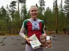 Med seier så ble det en  råd med middagen for Mina Bleken Rud.