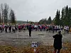 Nesten 100 løpere klare til start.