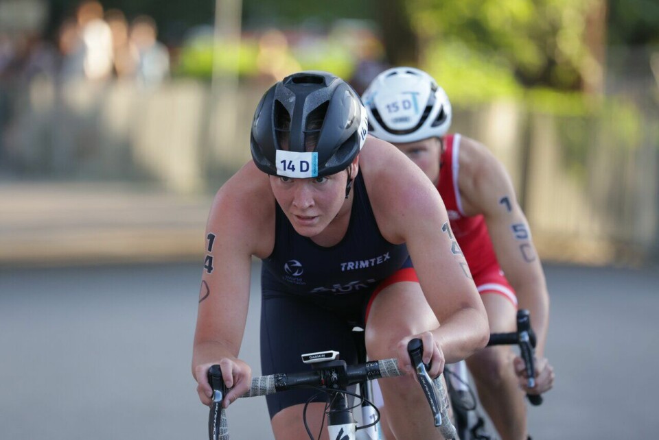 European Championships Triathlon - Mix-stafett - Solveig Løvseth. (Foto: Arne Dag Myking) European Championships Triathlon - Mix-stafett - Solveig Løvseth