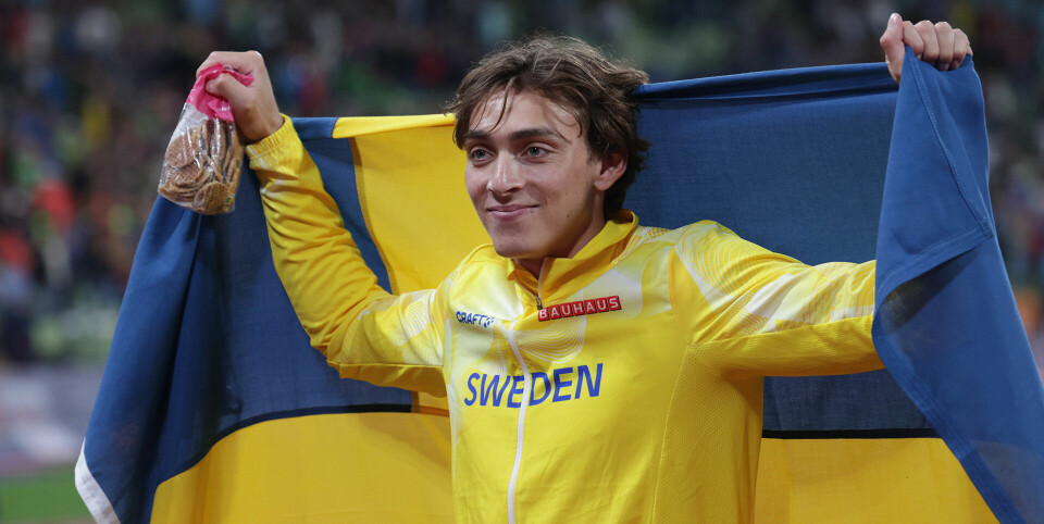 Armand Duplantis gleder seg til det nye mesterskapet. Her etter EM-gullet Munchen 2022. (Foto: Arne Dag Myking)