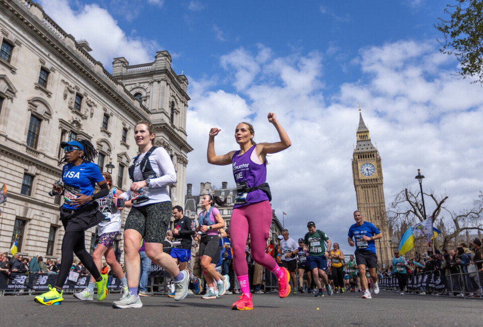 Maratonløping er noe stadig flere vil prøve seg på, og årets London Marathon var et nytt eksempel på det. (Foto: TCS London Marathon) Maratonløping er noe stadig flere vil prøve seg på, og årets London Marathon var et nytt eksempel på det. (Foto: TCS London Marathon)