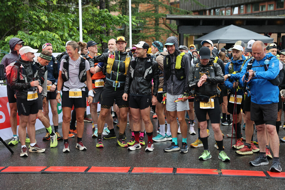 To minutter igjen til start. (Foto: Tom-Arild Hansen)