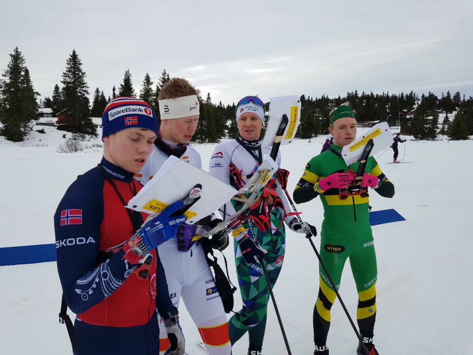 Kart og løypediskusjon H21 løpere lørdag