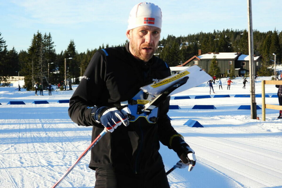 Øyvind Lien i mål søndag