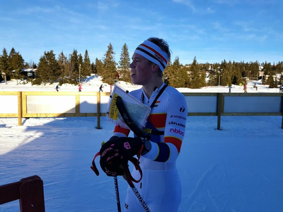 Jonatan Herman Lysheden-Vogt i mål som vinner H17-20 søndag