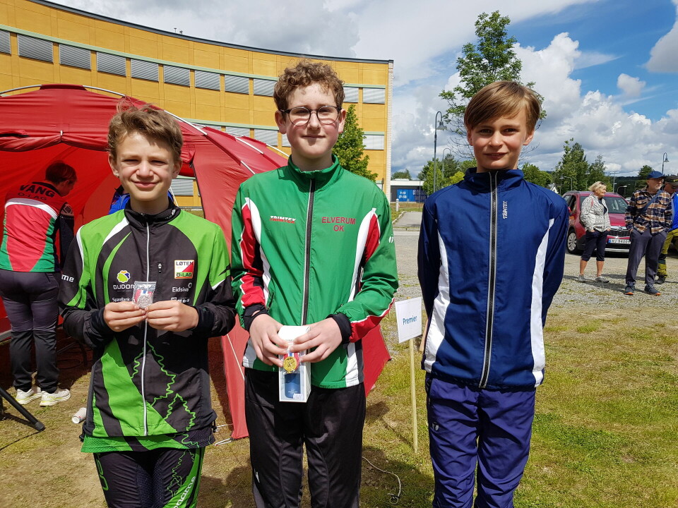 Ane Malene Kolstad og Peder Gjølstad Røhnebæk vant KM sprint på Skarnes