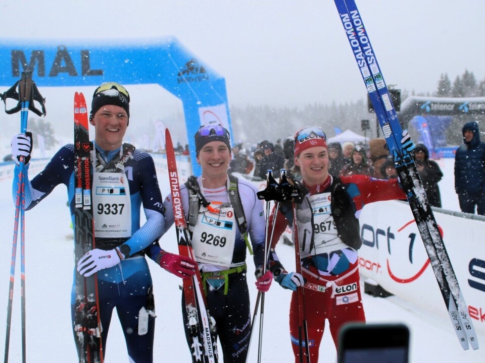 Kasper Herland og Tuva Toftdahl Staver vant SkøyteBirken