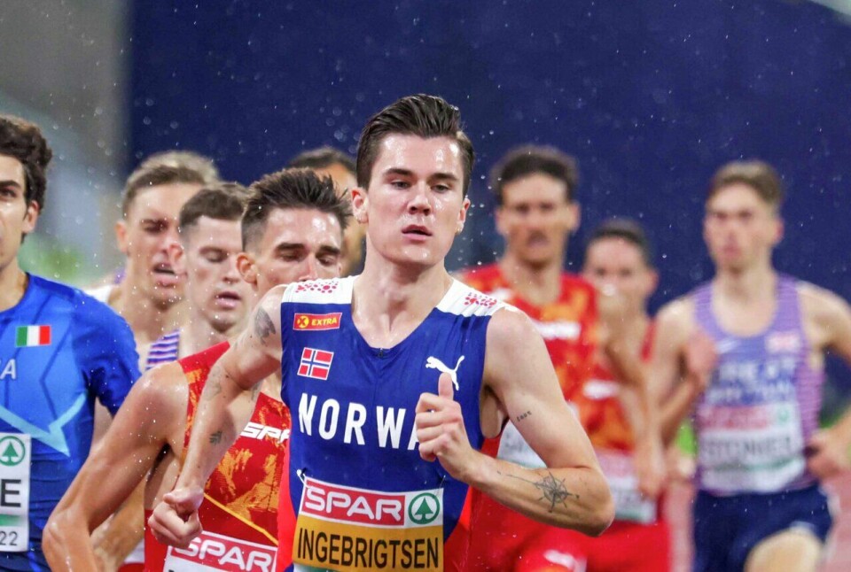 Jakob Ingebrigtsen løper i morgen 1500 m i Diamond League i Lausanne. Dette blir trolig hans nest siste konkurranse før VM starter 18. august. (Foto: Arne Dag Myking) Jakob Ingebrigtsen løper i morgen 1500 m i Diamond League i Lausanne. Dette blir trolig hans nest siste konkurranse før VM starter 18. august. (Foto: Arne Dag Myking)