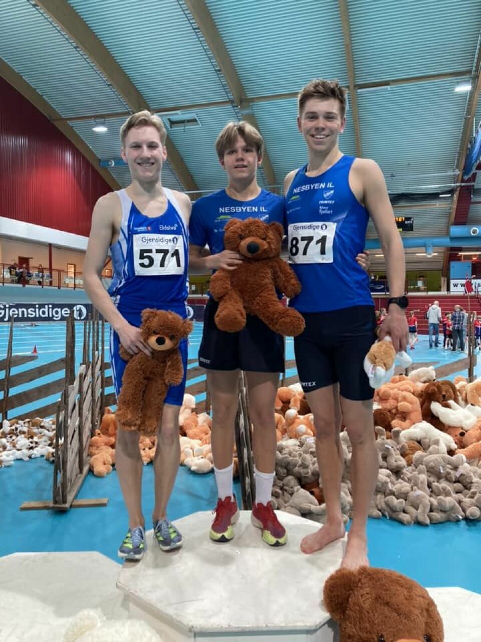 Anniken Årebrot best på 600 meter i Bamselekene