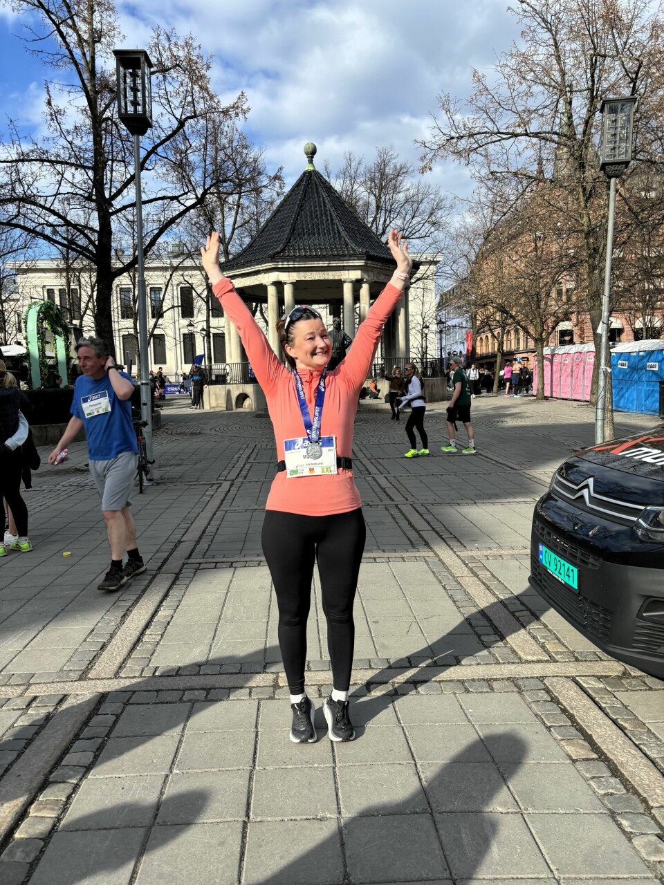 Marte (38) seiret i Sentrumsløpet etter tøff rehabilitering