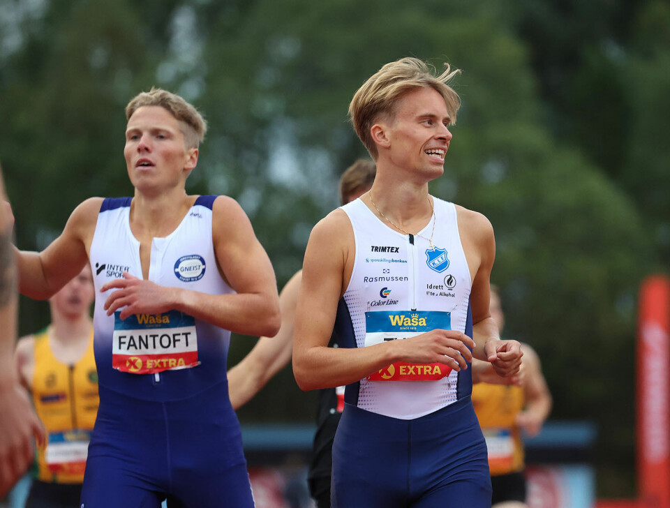 Sigurd Tveit kan smile over en sølvmedalje.