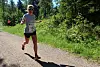Ina Høiland ble tredje beste kvinne på halvmaraton under Nordmarka Skogsmaraton 2019