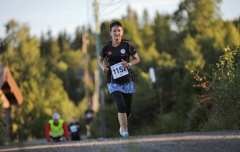 ABIK Råholt Anne-Brit Strandset 700m fra mål