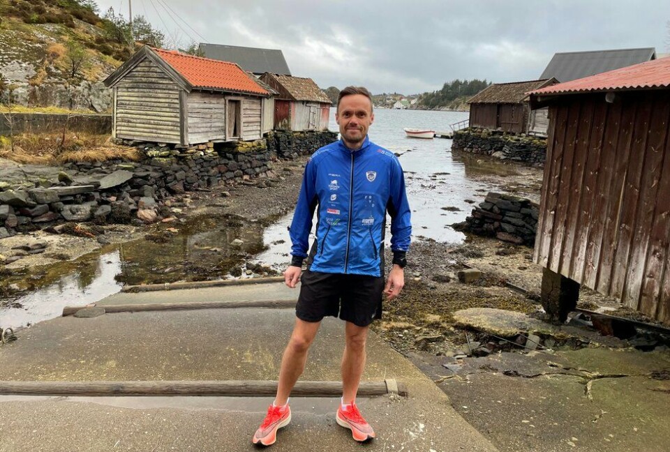 Øyvind Blom er en av Bergen City Marathons 10-årsjubilanter. (Foto: Linn Blom) Øyvind Blom er en av Bergen City Marathons 10-årsjubilanter