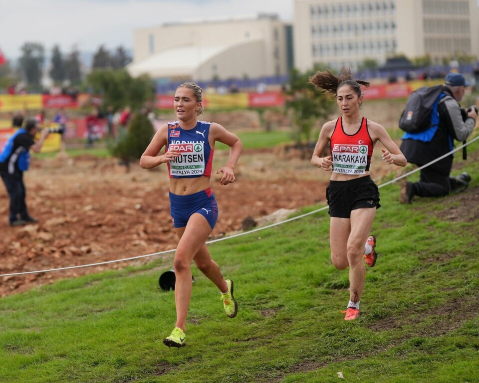 Thea Chalotte Knutsen som tok en flott 10. plass i U20 i fjor fikk det tyngre i sin U23-debut. (Foto: Einar Børve)