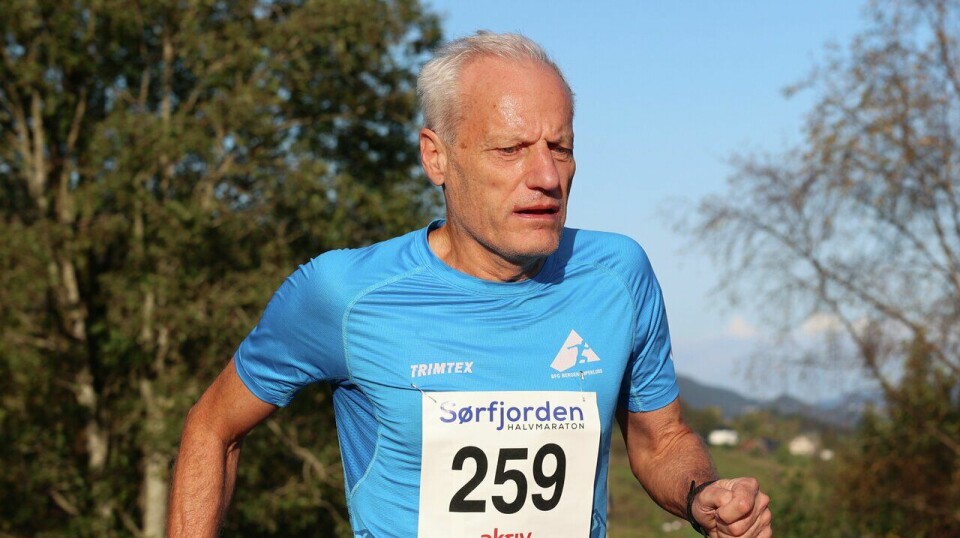Ivar Andreas Sandø med 2. plass på 10000 meter i EM for veteraner
