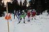 Ski o løpere ut fra start