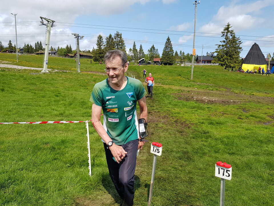 Willy Grønstad på gamle trakter.