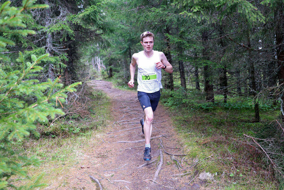 Eirik Andreas Mortensbakke ble nest best i dag. (Foto: Tom-Arild Hansen)