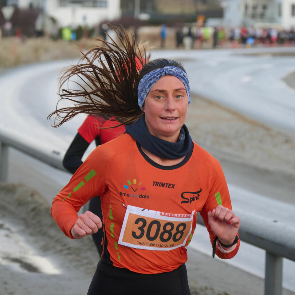 Rekorddeltakelse og mye vær i Solastranden Halvmaraton