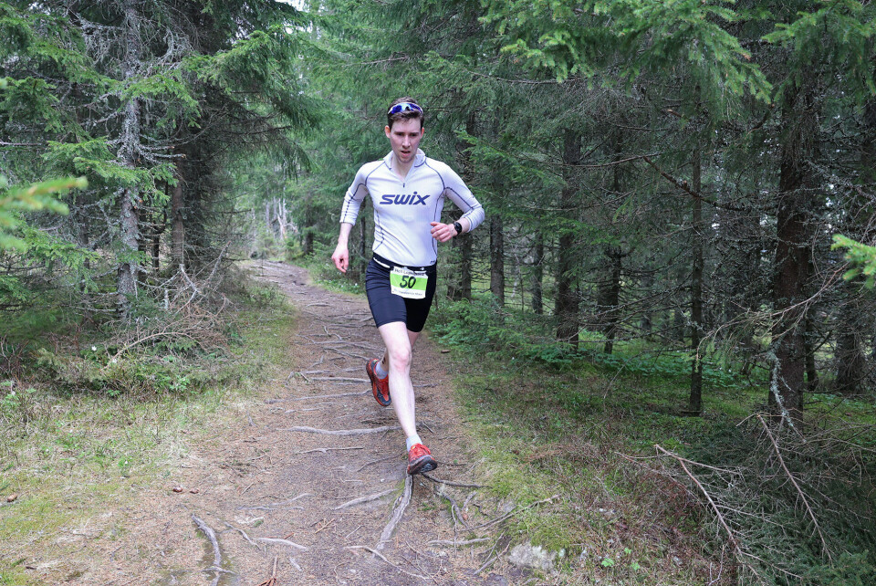 Thomas Sutcliffe på vei mot 19. plass. (Foto: Tom-Arild Hansen)
