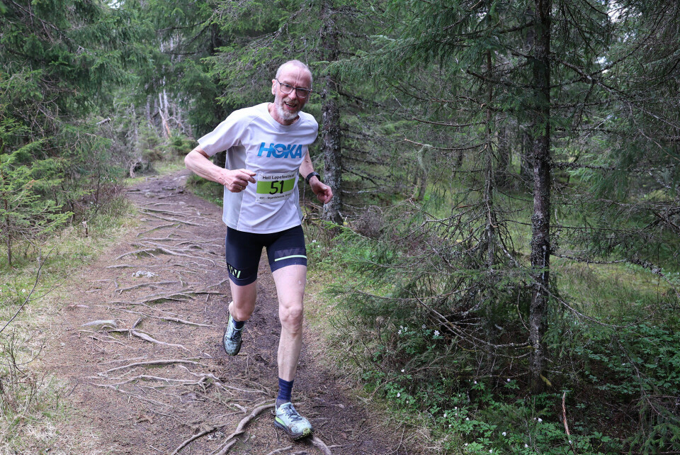 Terje Nygård inn til sterk 4. plass i herreklassen. (Foto: Tom-Arild Hansen)