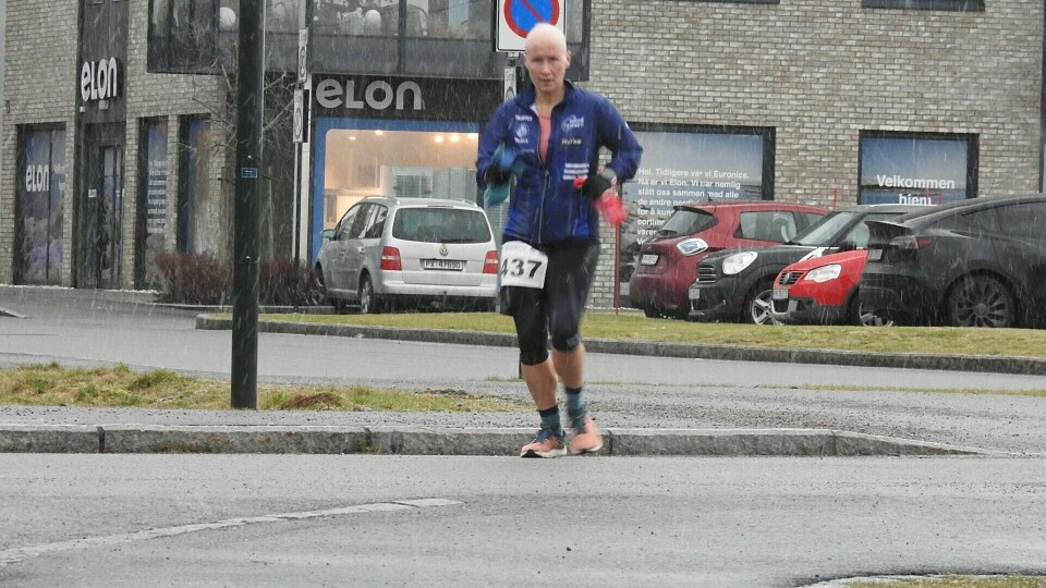 Mari Melsom Kristensen på vei mot seier på 3 kilometeren. (Foto: Ivar Gogstad)